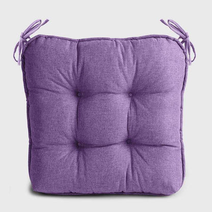 Light purple Dinette Chair Cushions with Ties |detiblue
