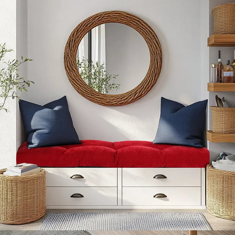 Custom Tufted Bench Cushions | Indoor/Outdoor | 100+ Fabrics | DETIBLUE